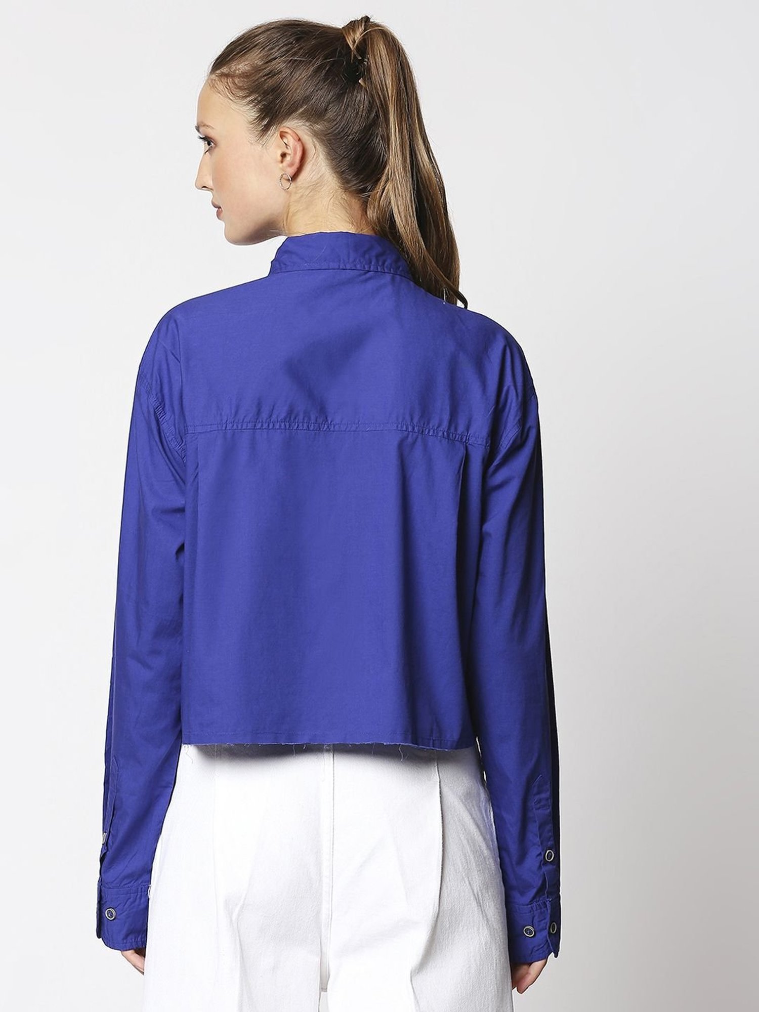 Remanika Blue Pure Cotton Shirt