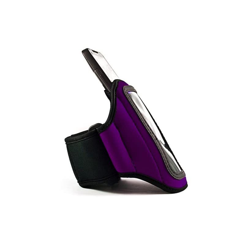 LG Optimus 2X and LG G2x Android Phone T Mobile Neoprene Exercise Armband Purple