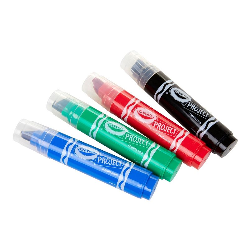 4ct Crayola Project XL Poster Markers - Classic Colors