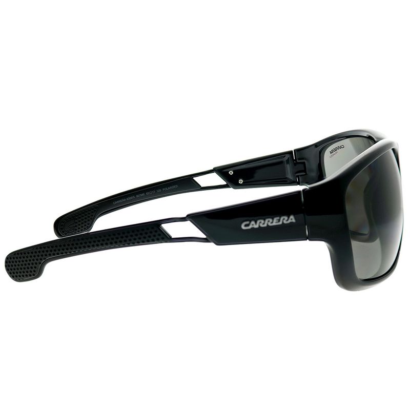 Carrera 4006/S 807 M9 Unisex Rectangle Polarized Sunglasses Black 63mm