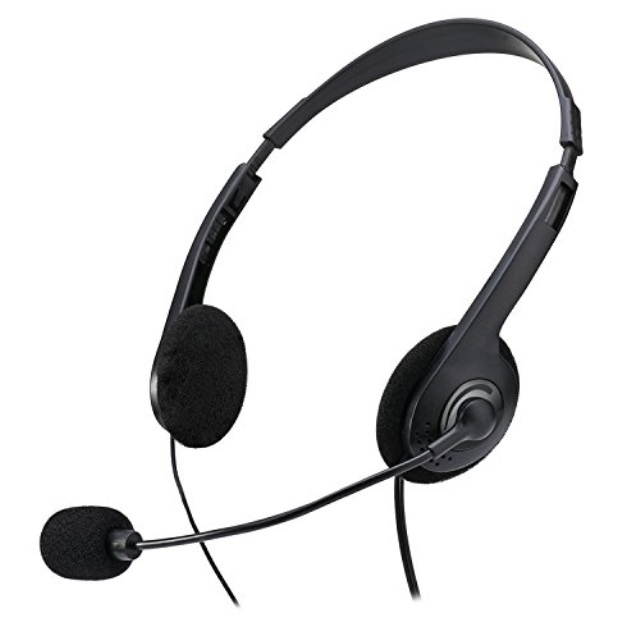 STEREO HEADSET W/ MICROPHONE