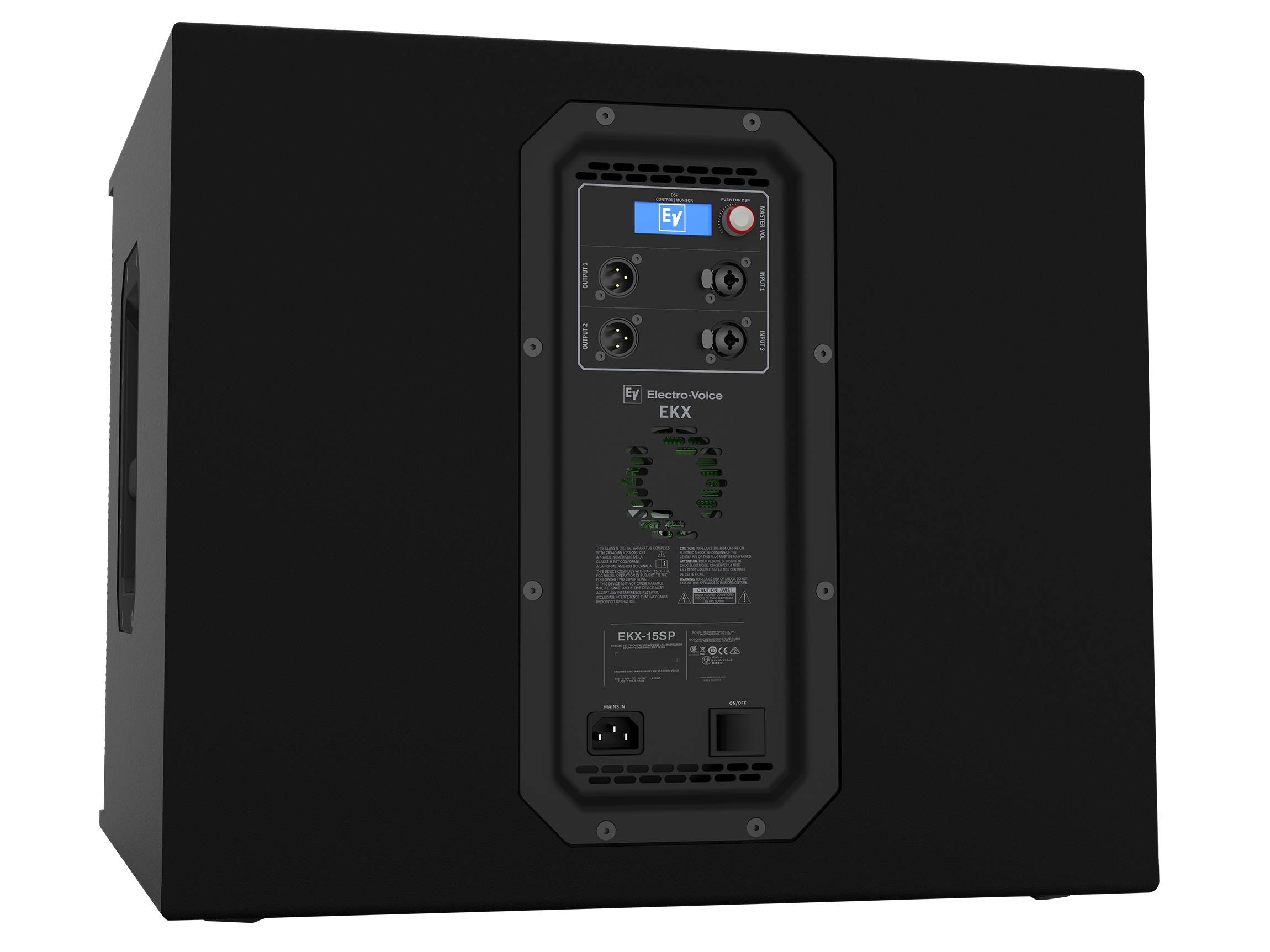 1300 Watt Powered 15-inch Subwoofer/40Hz-180Hz