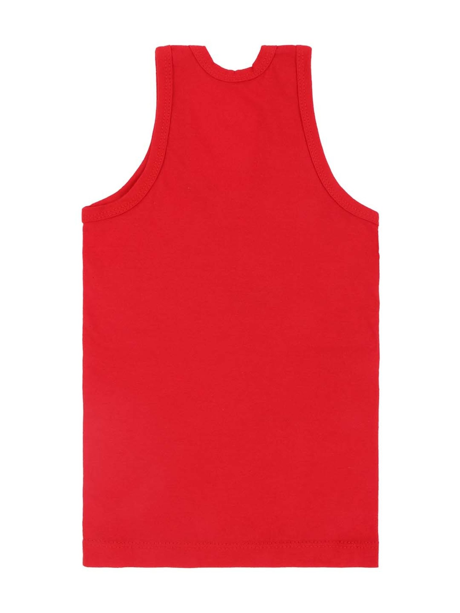 Dyca Kids Multicolor Cotton Printed Vest (Pack of 3)