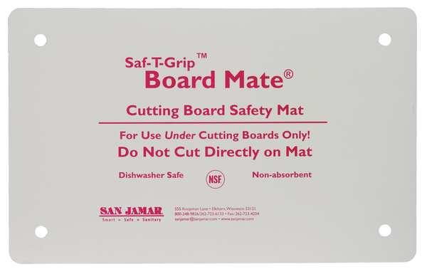 SAN JAMAR CBM1318GR Cutting Board Mat,13x18,White