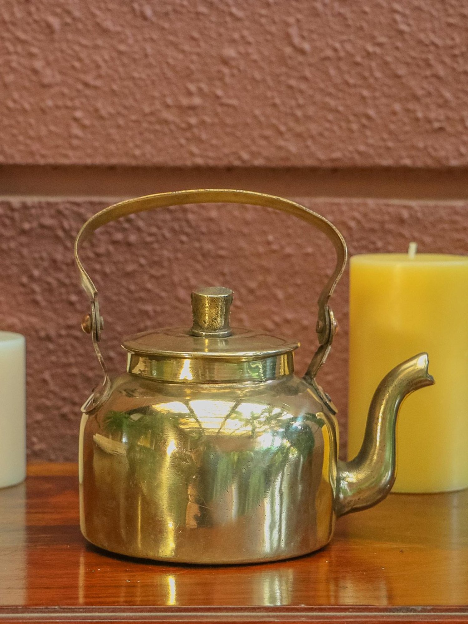 Ambi Vintage Brass Kettle