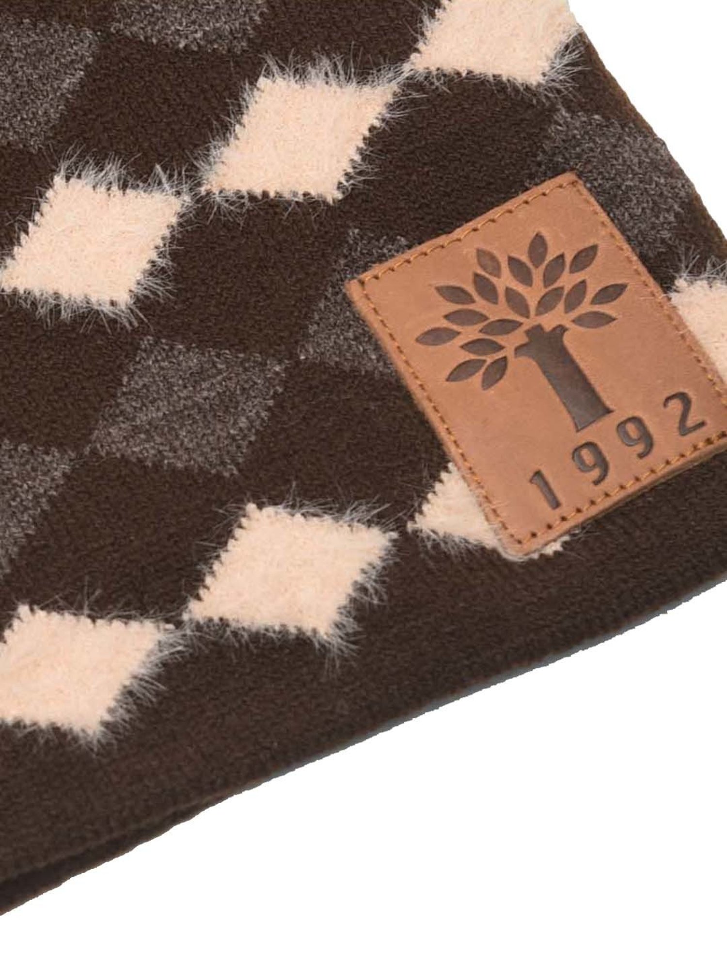 Woodland Brown Printed Beanies