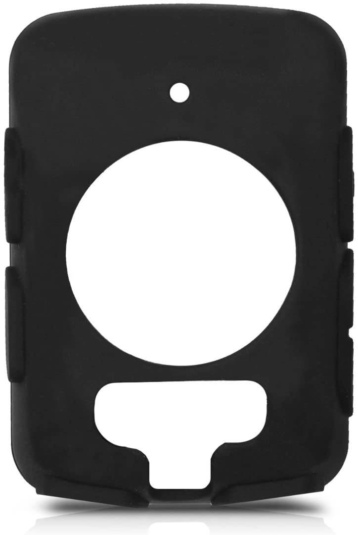 kwmobile Case Compatible with Garmin Edge 520 - Soft Silicone Bike GPS Navigation System Protective Cover - Black