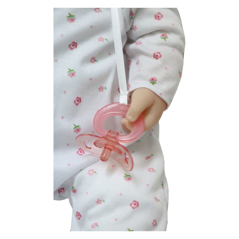 JC Toys La Baby 20" Baby Doll - Purple Outfit with Pacifier