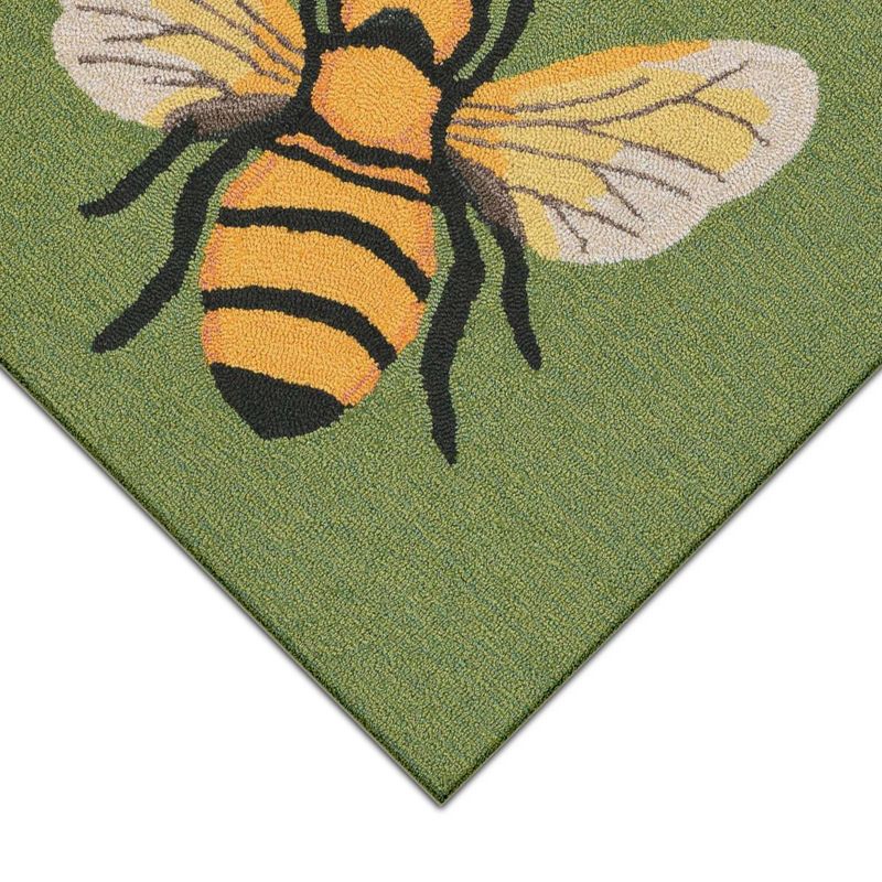 Green Bee Tufted Accent Rug - (2'X3') - Liora Manne