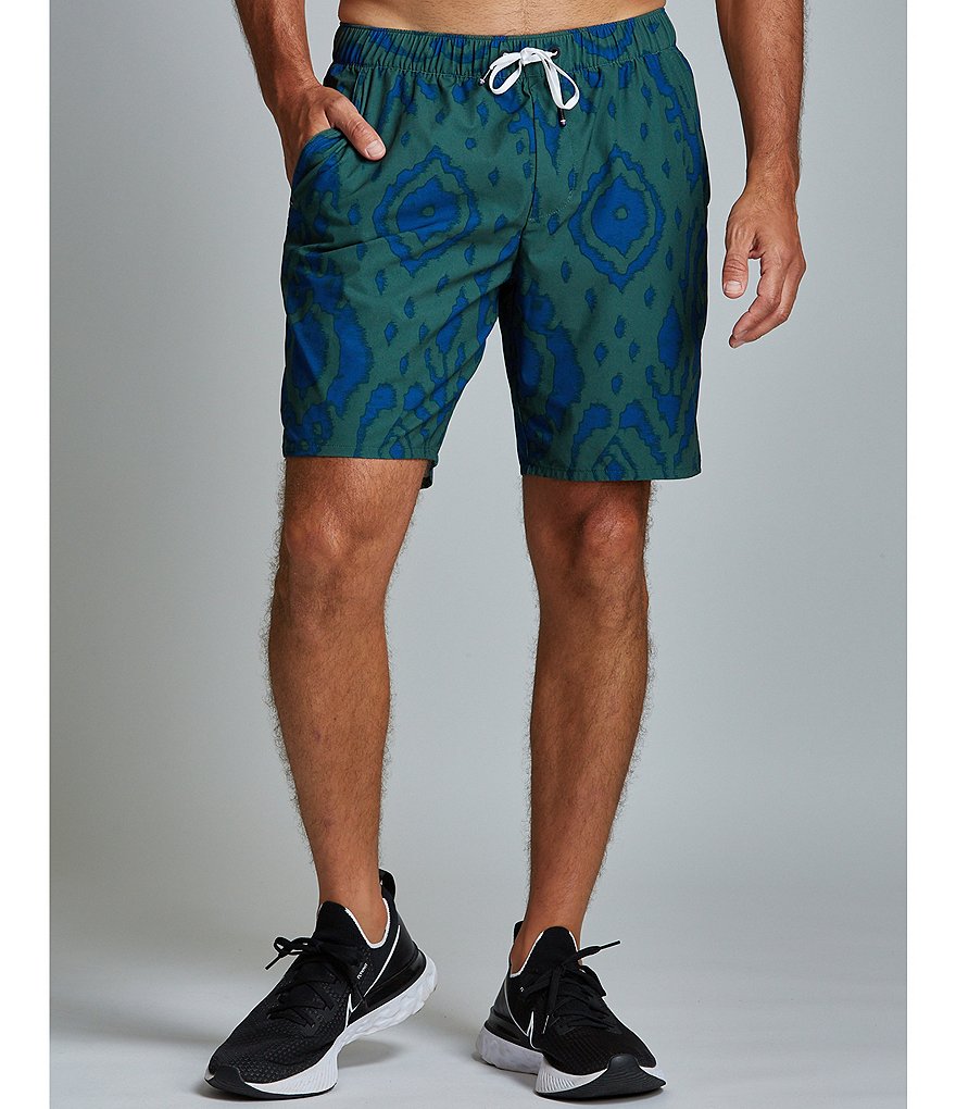 Fourlaps Trek Printed 8#double; Inseam Hybrid Swim Shorts