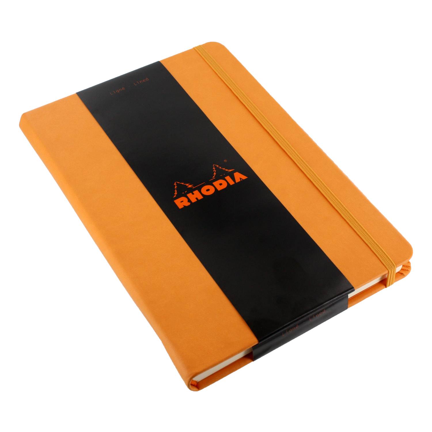 Rhodia 5.5 x 8.25 Dot Grid Paper Webnotebook, Orange