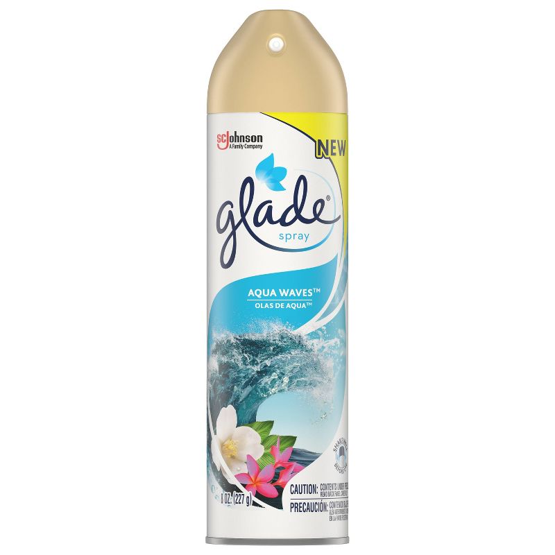 Glade Aqua Waves Aerosol - 8oz