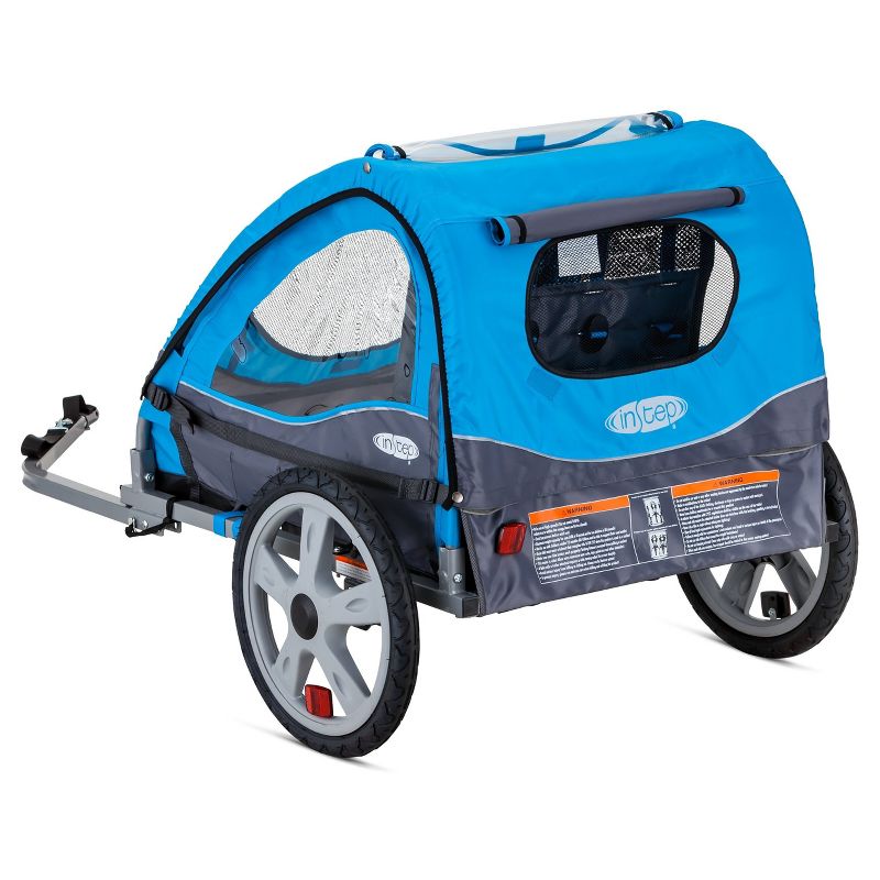 Tow Tuff TTF-2762ACBR Heavy Duty 2-in-1 Aluminum Automotive Cargo Luggage Carrier with Bike Hitch Rack