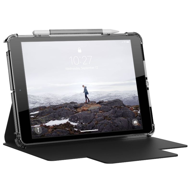 (U) by UAG Apple iPad (7th/8th Gen) 10.2-inch Lucent Case - Black/Ice