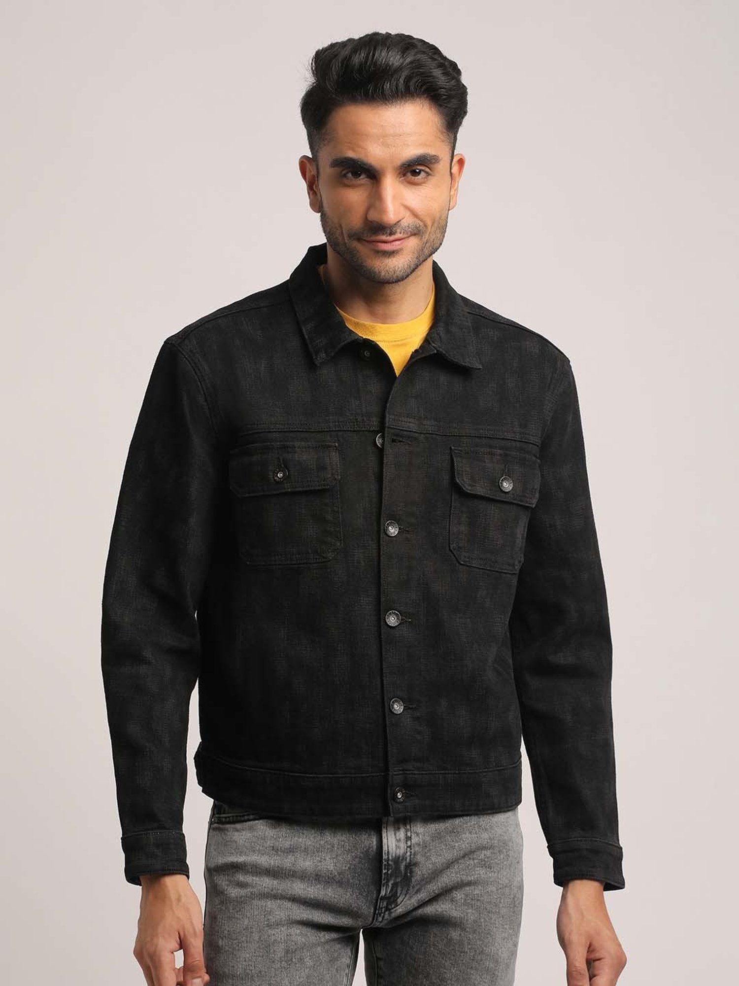 Hummel Blue Regular Fit Solid Jacket