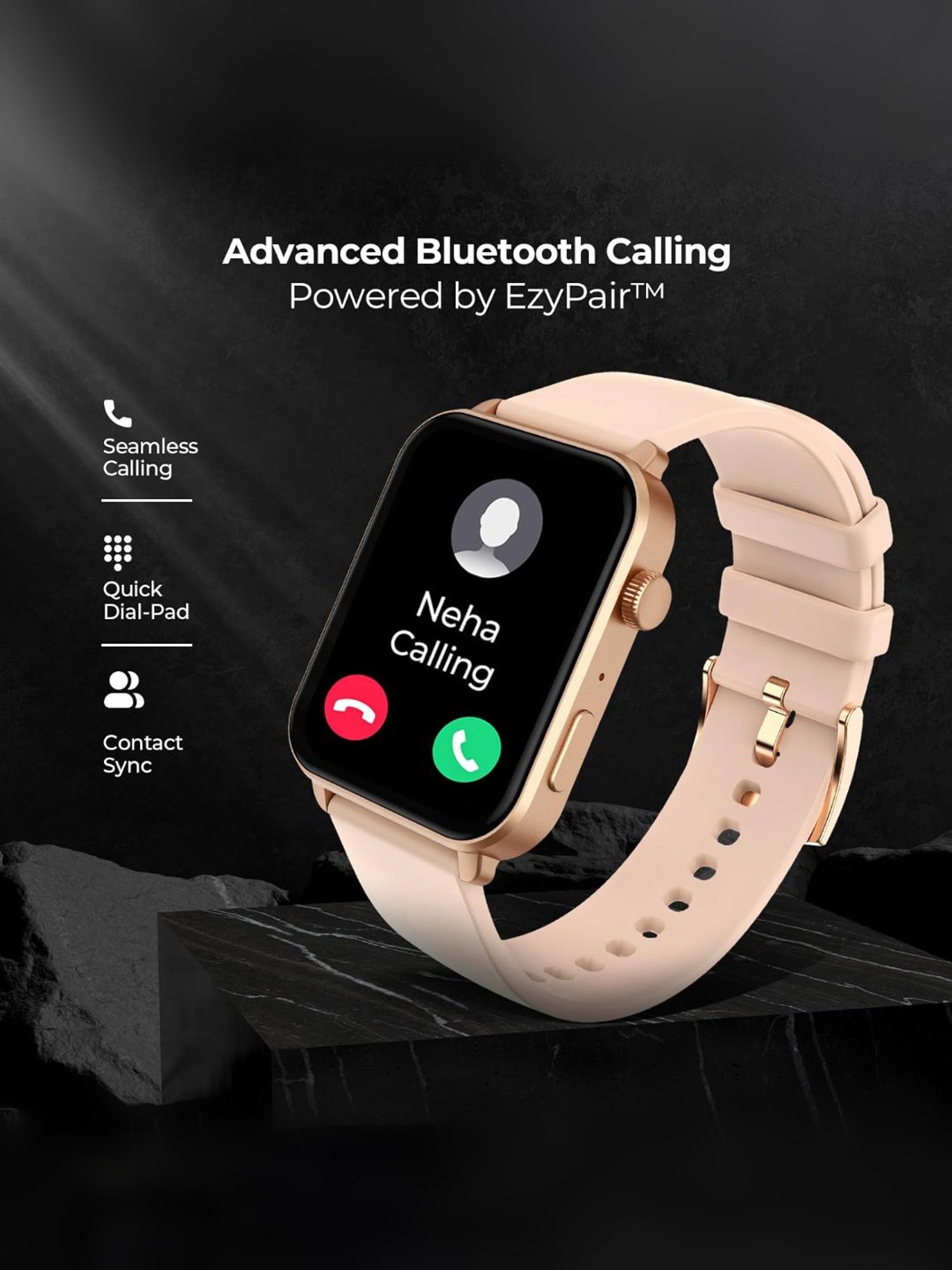 I Kall W1 Smartwatch (Black)