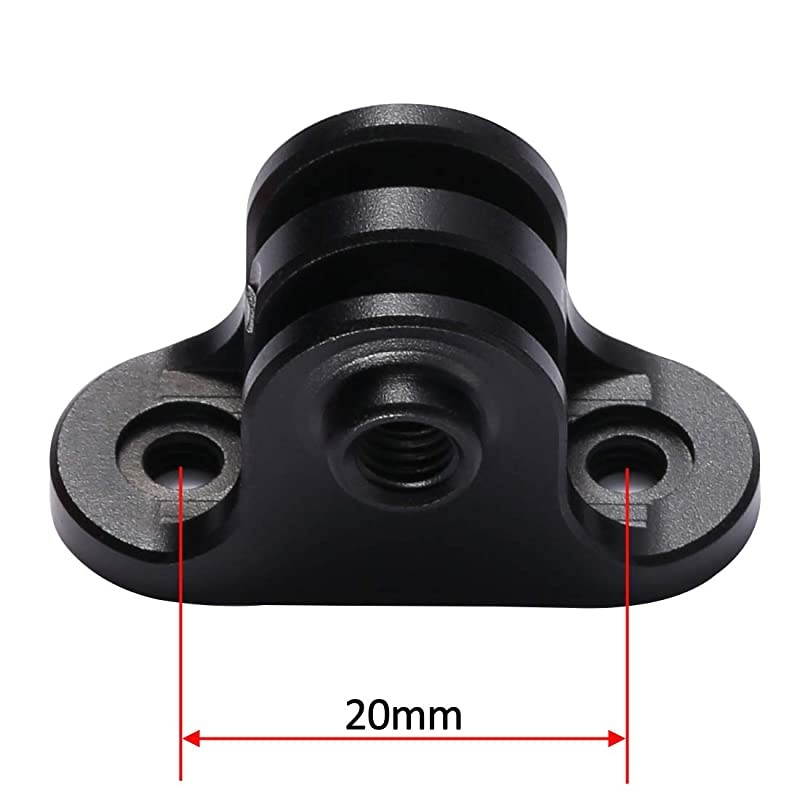 Combo Mount AdapterComputer Bracket Camera Adapter for Garmin Edge 200 500 510 520 800 810 820 1000Compatible with Gopro Sport Action Camera and Bryton Mount