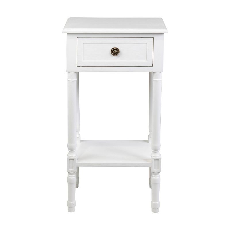 Lilith Side Table White - East At Main