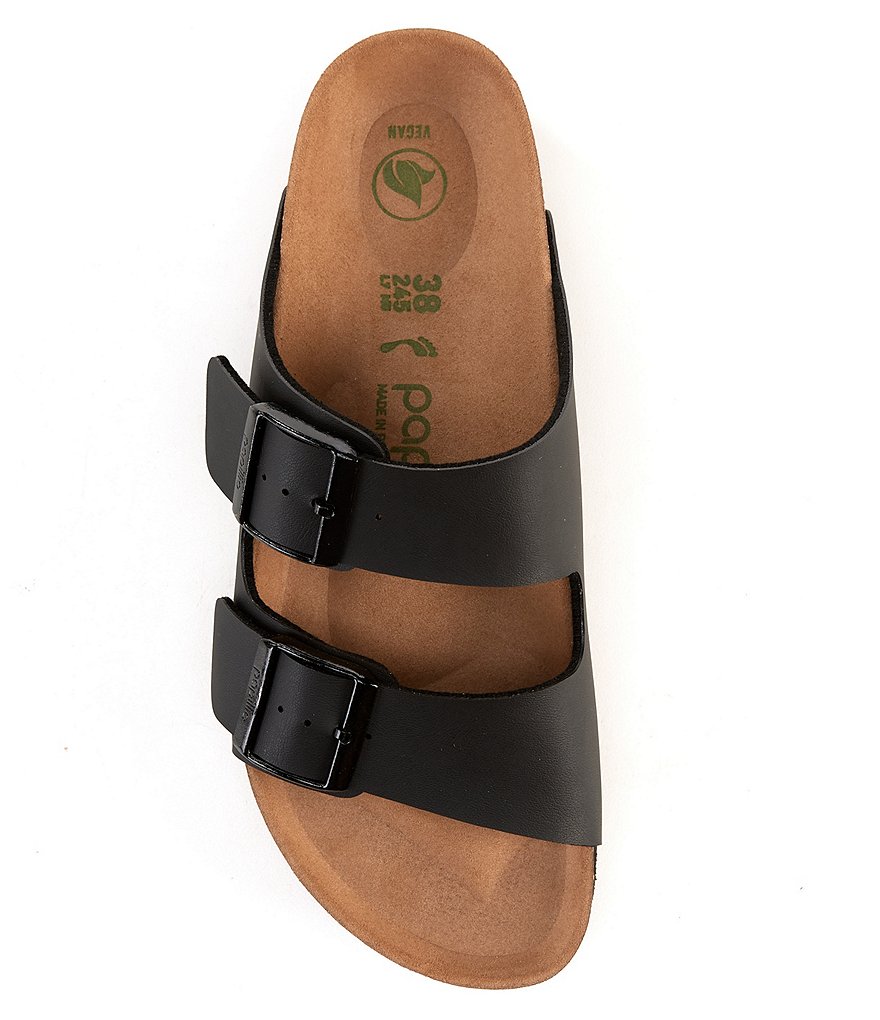 Papillio by Birkenstock Women's Arizona Flatform Vegan Double Buckle Sandals