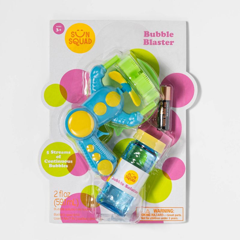 Super Bubble Gun Blue - Sun Squad™