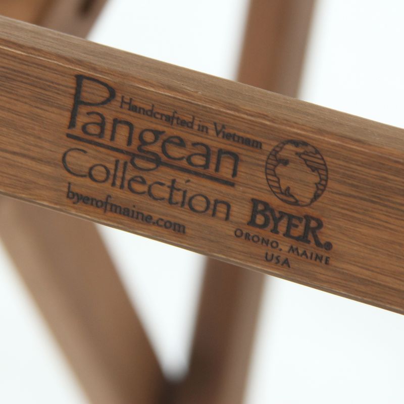 Hardwoof Folding Patio Accent Chair Green - Byer of Maine