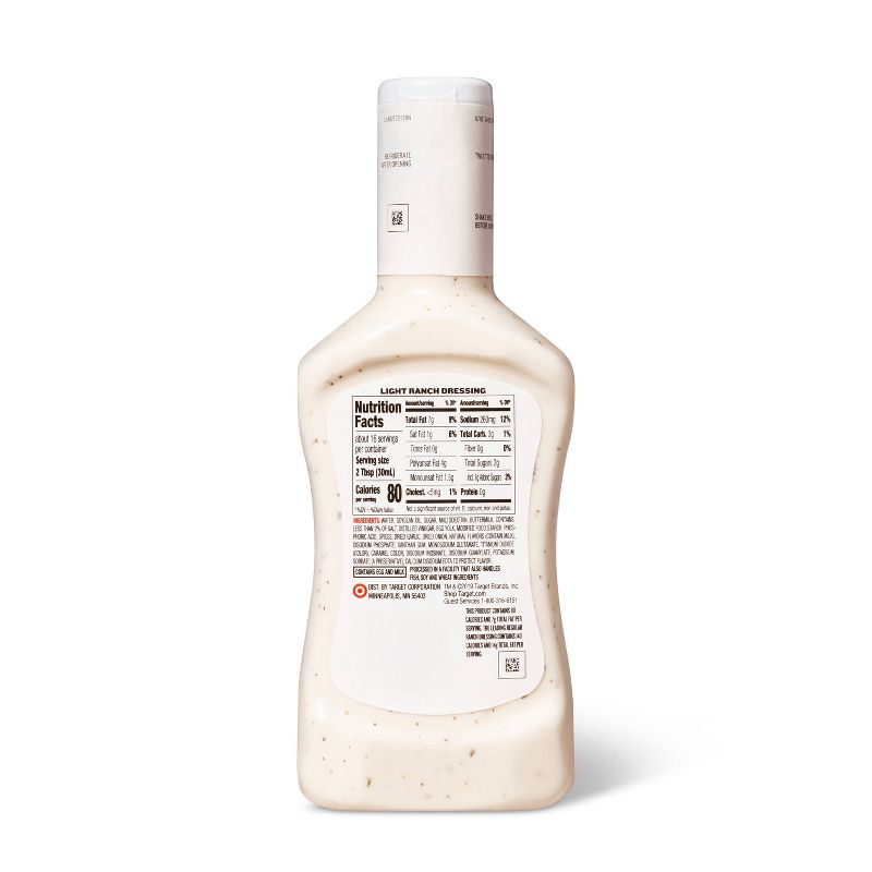 Light Ranch Dressing 16fl oz - Market Pantry™