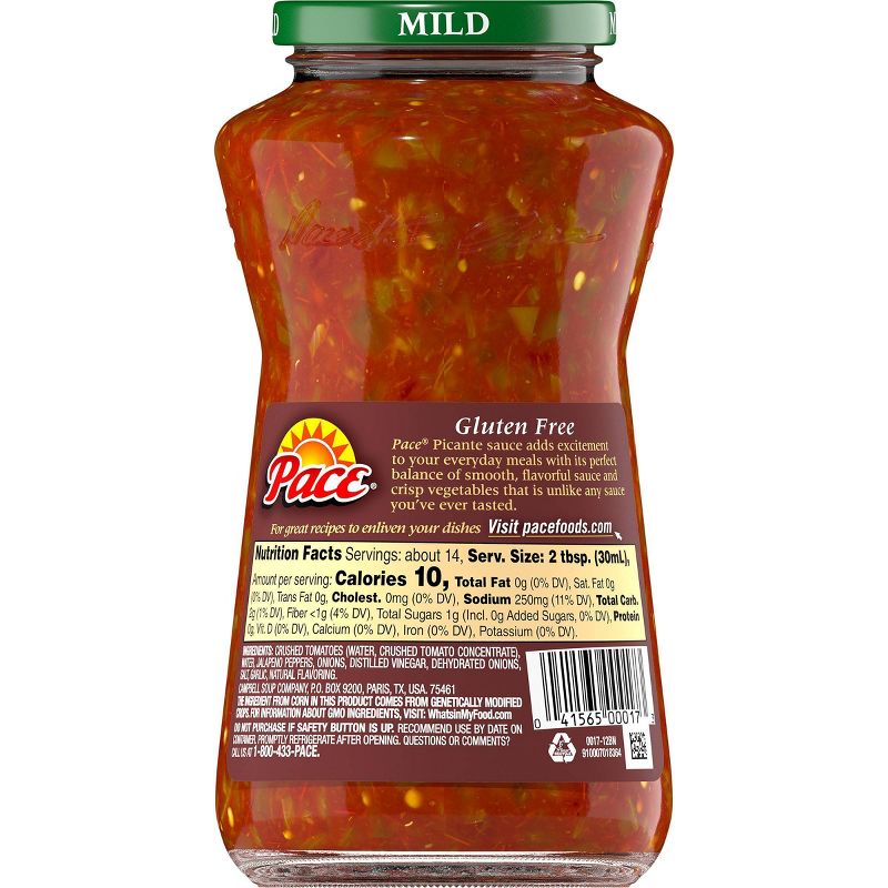 Pace Mild Picante Sauce 16oz