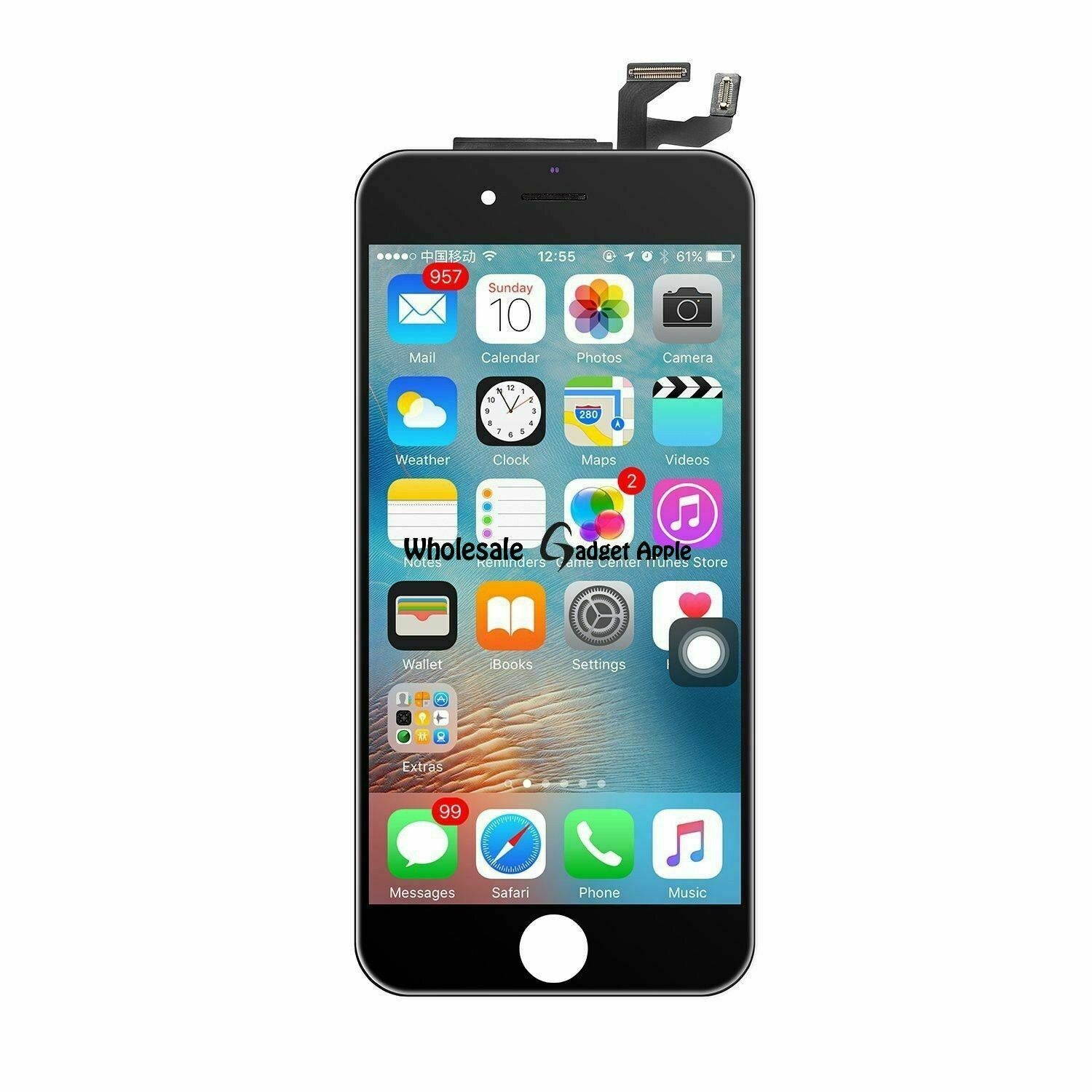 LCD Display Touch Screen Digitizer Replacement For iPhone X 8 7 5 6s 6P Lot