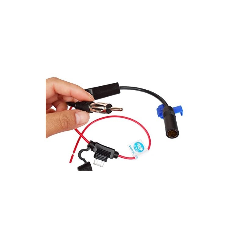 Auto Car Radio FM Antenna Signal Booster Radio Signal Amplifier for Marine Car Vehicle Boat RV 12V Signal Antenna Enhance