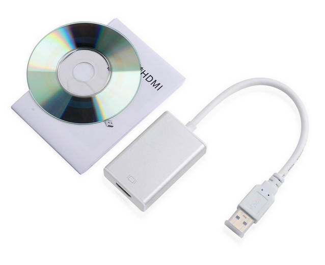 HD 1080P USB 3.0 to HDMI Converter USB3.0 to HDMI DVI Cable Graphic Multi Display Adapter for PC Laptop HDTV