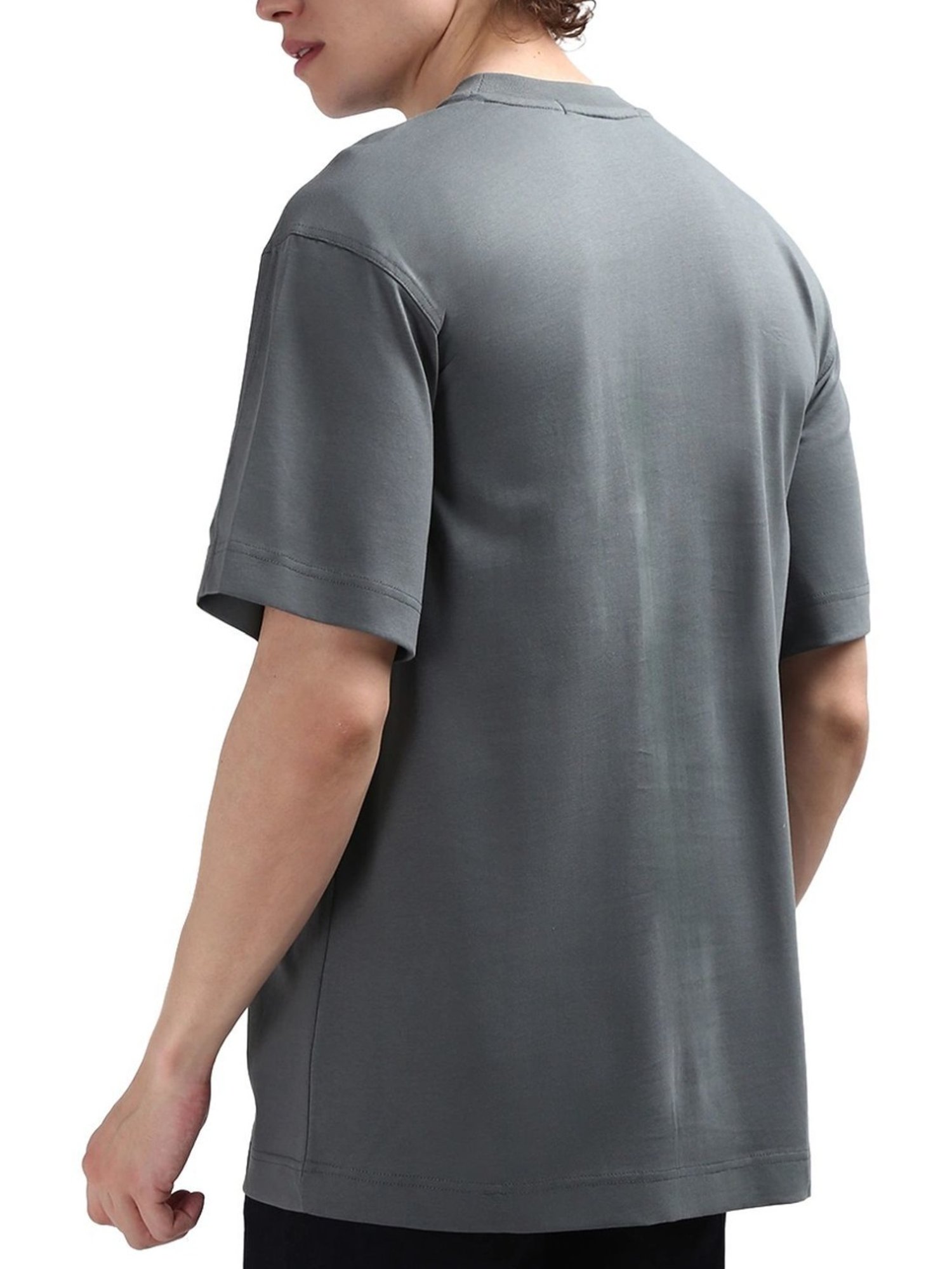 Levi's Pink Cotton Slim Fit Texture Henley T-Shirt