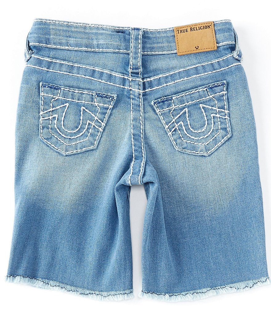 True Religion Little Boys 2T-7 Geno Cut-Off Denim Shorts
