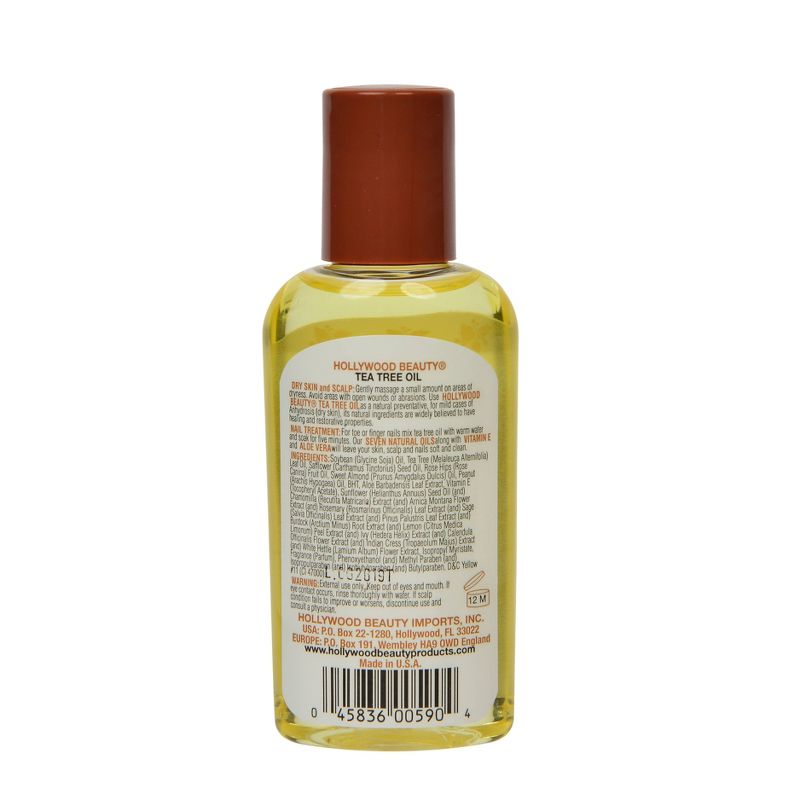 Hollywood Beauty Tea Tree Oil Skin and Scalp Treatment - 2 fl oz