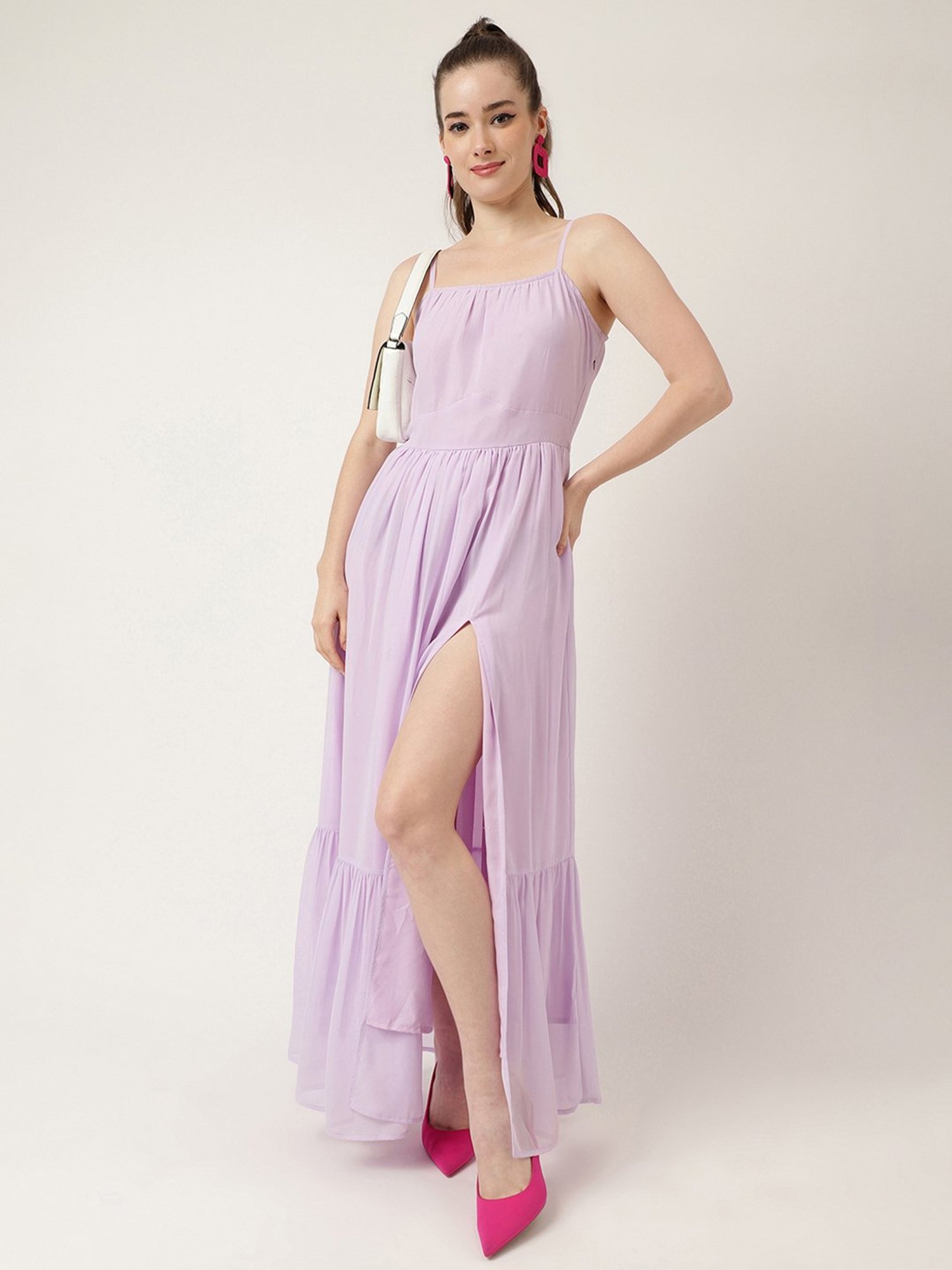 MASAKALI.CO Lavender Maxi Dress