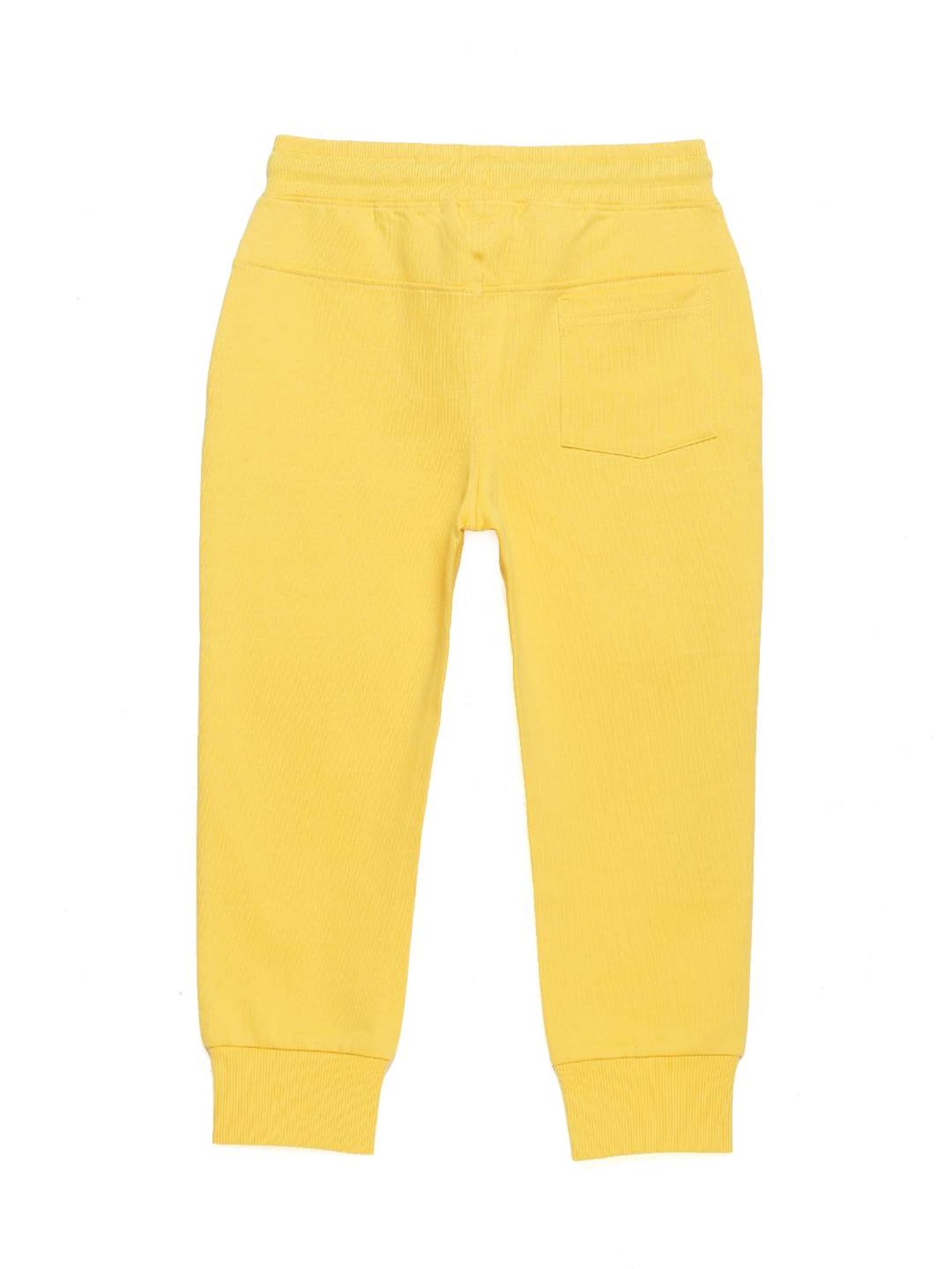 Plum Tree Boys Yellow Printed Joggers