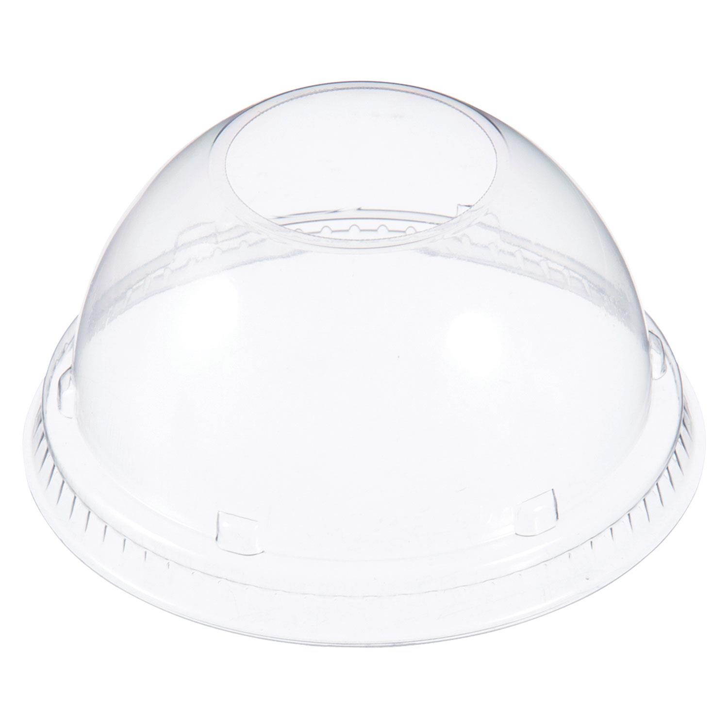 Dart 16LCDH Lids for Foam Cups and Containers, 12-24 oz. Cups, Clear, 1000/Carton
