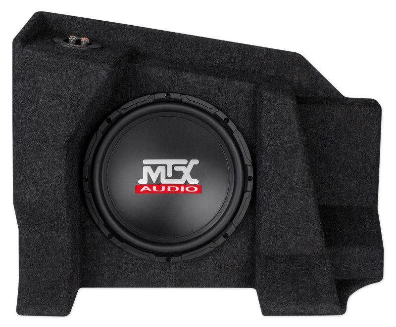 10" Sub+Amp+Earbuds For 07-15 Chevrolet Silverado/GMC Sierra 1500/2500 Dbl Cab
