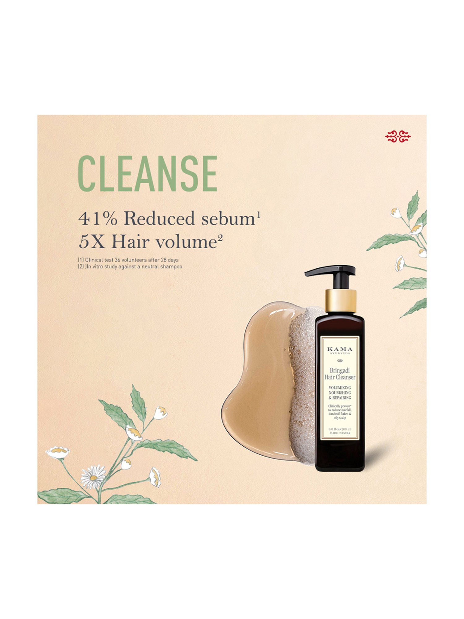 Kama Ayurveda Bringadi Hair Cleanser 200 ml (Unisex)