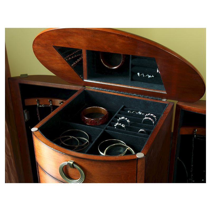 Crystal Jewelry Armoire Espresso - Hives & Honey