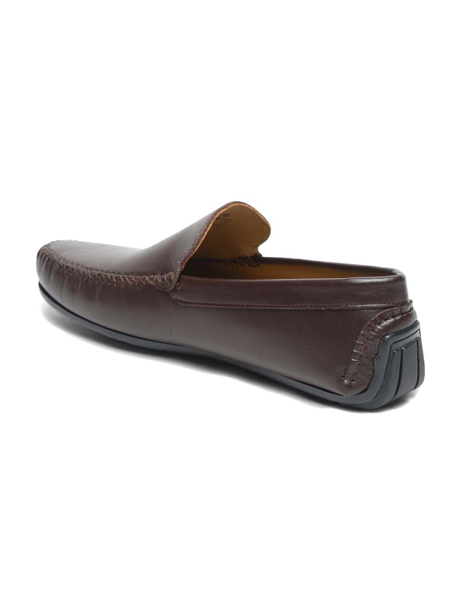Teakwood Leathers Men's Brown Casual Loafers