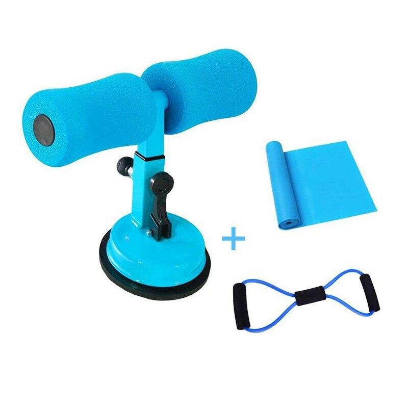 Portable Self-Suction Situp Bar Adjustable Sit Up Equipment Helper fitness equipment,Great For Push Ups,Sit Ups, Muscle Traini