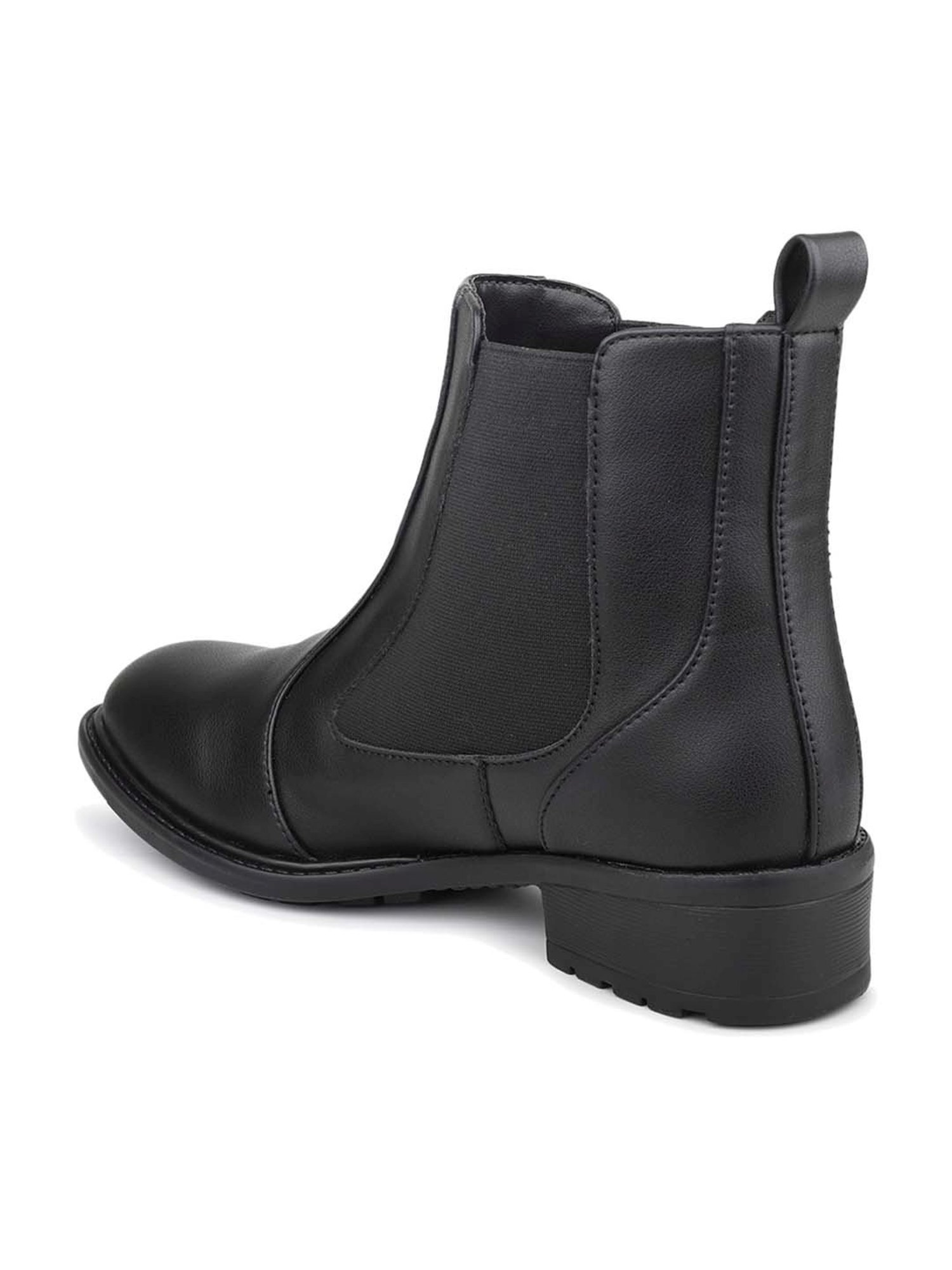 Inc.5 Women's Black Chelsea Boots