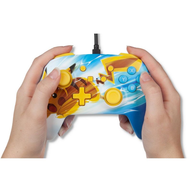 PowerA Enhanced Wired Controller for Nintendo Switch - Pokemon Pikachu Charge