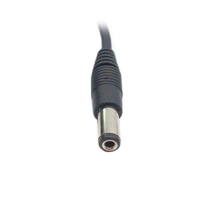 2pcs USB 2.0 A Type Male to 5.5 x 2.5mm DC 5V Power Plug Barrel Connector Charge