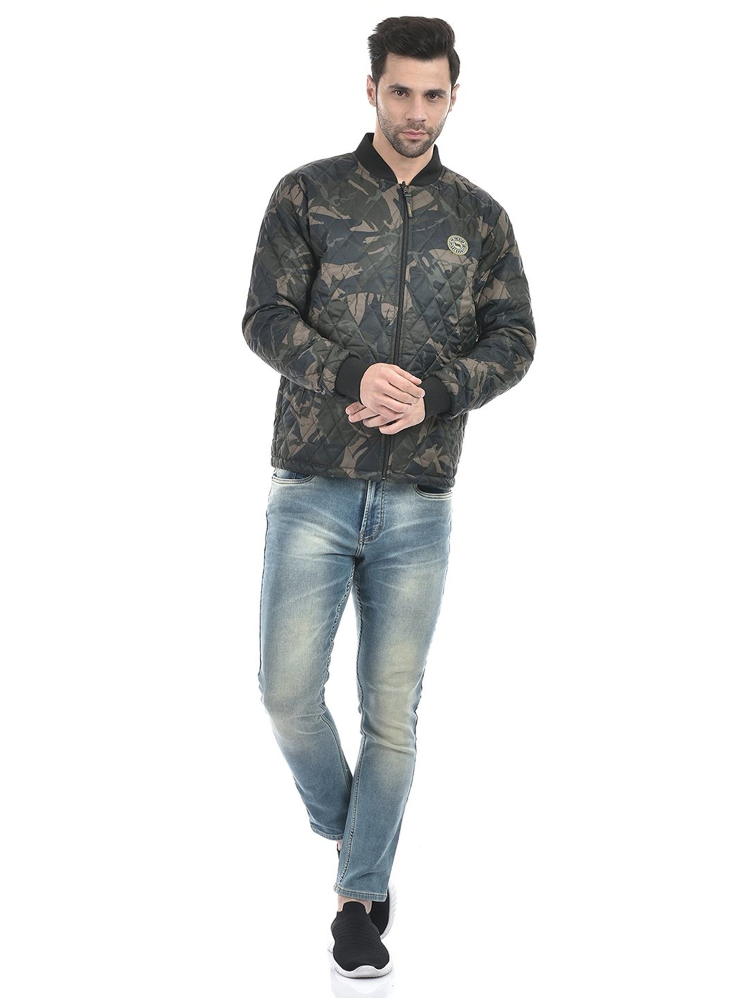 Lawman Pg3 Multicolor Regular Fit Printed Reversible Jacket