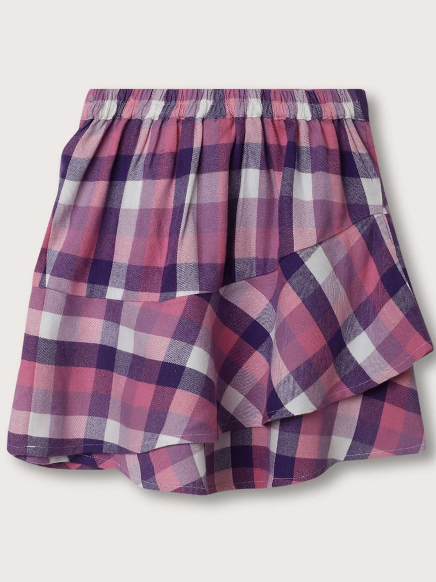 MINIKLUB Kids Blue Cotton Embellished Skirt