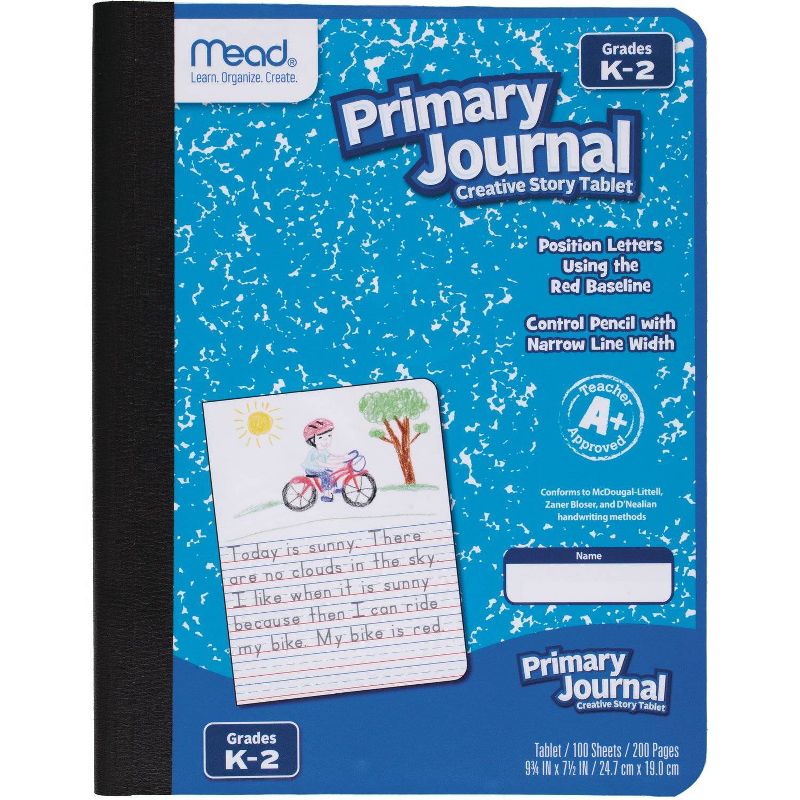 Mead 100 Sheet Primary Story Journal 9.75" x 7.5"