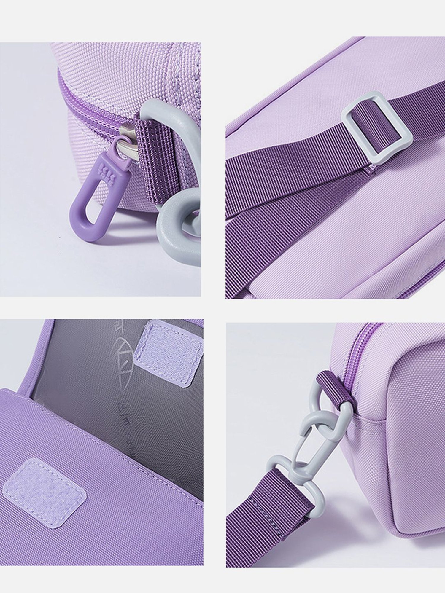 Little Surprise Box Purple Solid Small Handbag