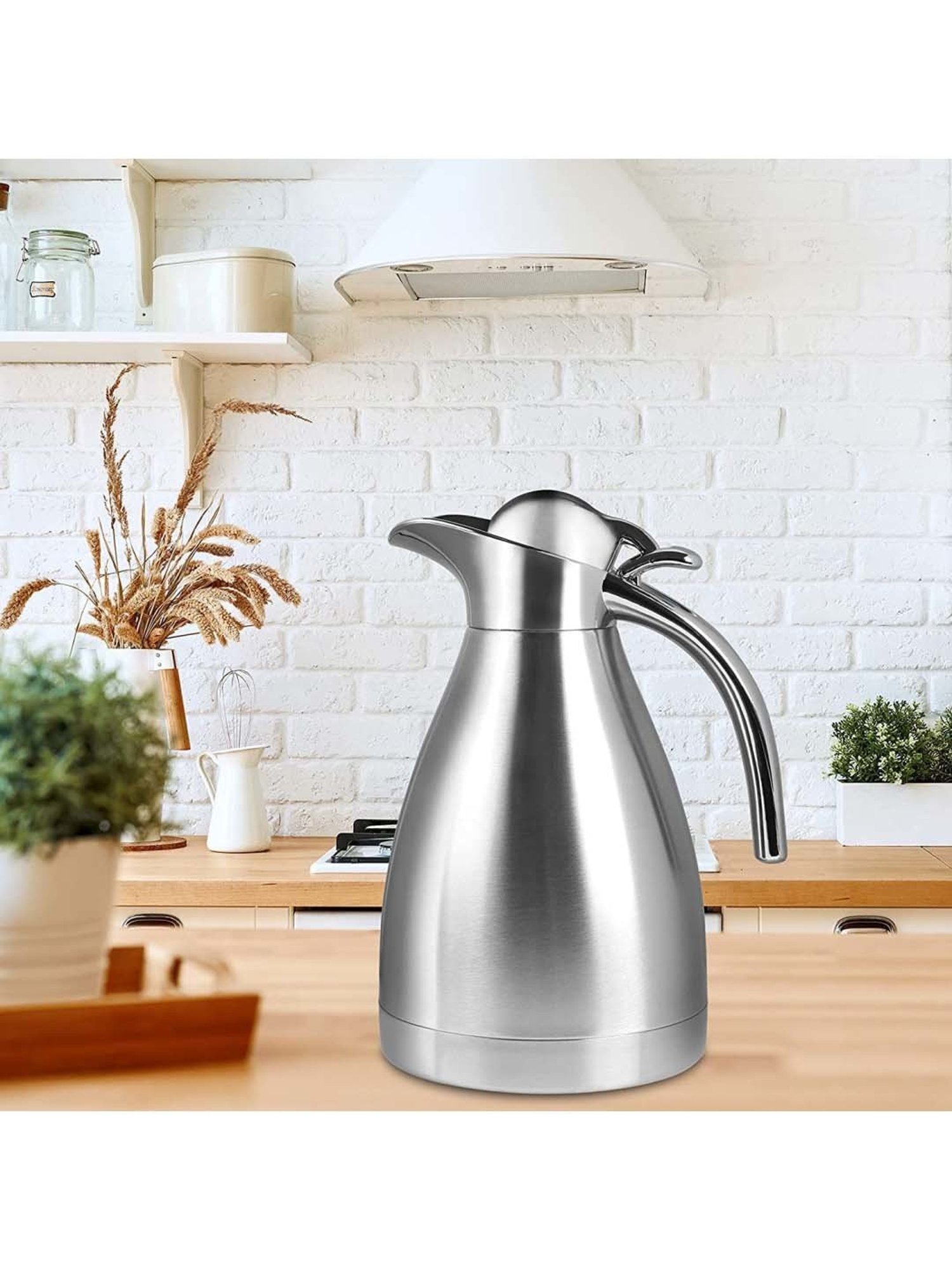 Milton Silver Stainless Steel Thermal Flask (1000 ml) - Set of 1