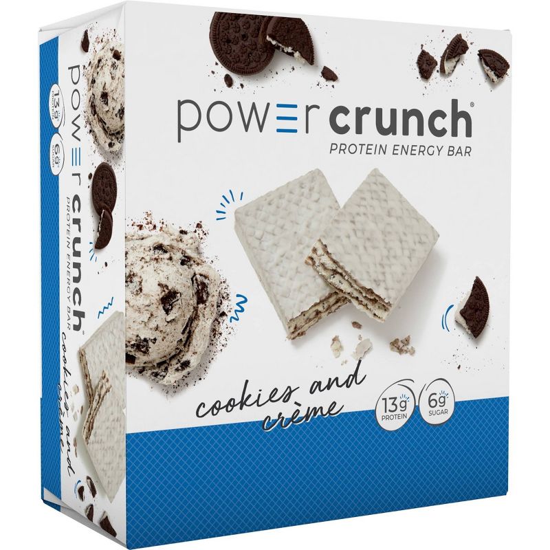 Power Crunch Protein Energy Bar - Cookies & Cream - 12ct